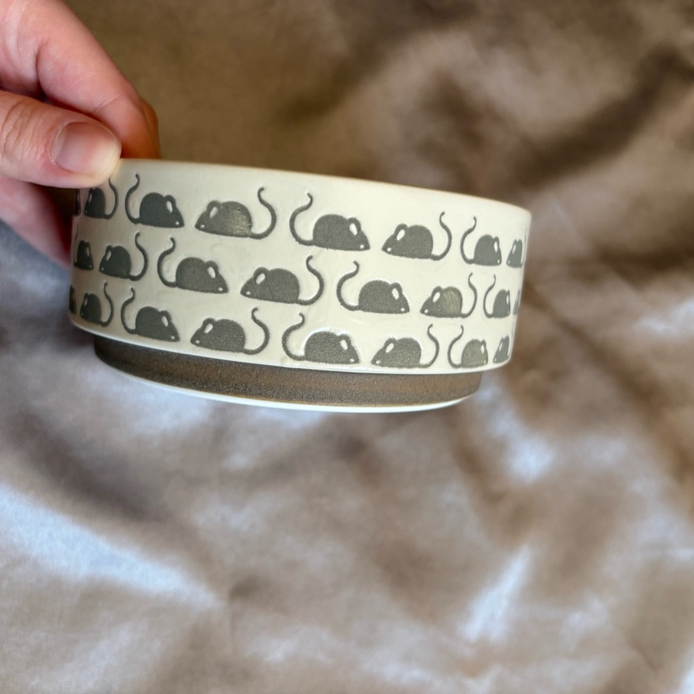 Whisker City cat bowl